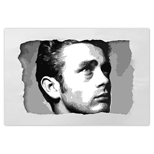 Wandsticker Dekor Foto Aufkleber 60x40cm Schauspieler James Dean Nr. H56M_WFNS1E