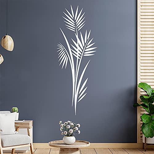 Kiwistar Bambus - Pflanze - Gras Wandtattoo in 6 Größen - Wandaufkleber Wall Sticker - Dekoration, Küche, Wohnzimmer, Schlafzimmer, Badezimmer