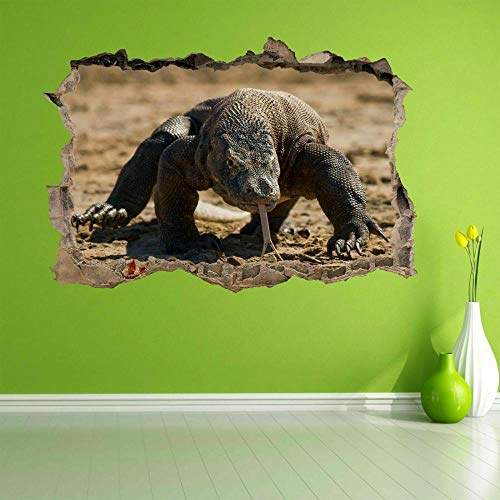 3D Wandaufkleber Drachen Eidechse Reptil Tier Wandaufkleber Wandtattoo Kinderzimmer Home Cp4