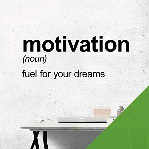 Motivation - Fuel for your Dreams - Wandtattoo Wandaufkleber Motivationsspruch [Gras]