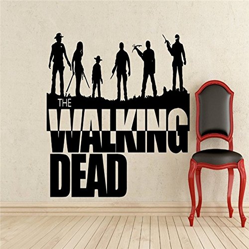 Wandtattoo Aufkleber Aufkleber Vinyl The Walking Dead Sammlung 3 Banksy Wandkunst Zombie Movie Wandtattoos Startseite 57x66cm