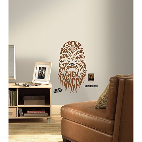 Wandtattoo Star Wars Chewbacca Typografie