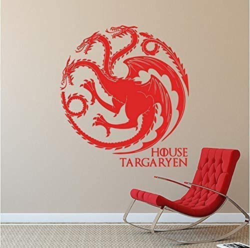 Power House Wandaufkleber Dekoration Wandtattoo Tier Drachen Muster 40X44Cm