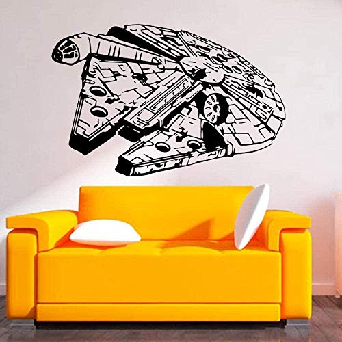 Wandaufkleber PVC Abnehmbarer Wandtattoo Star Wars Wandaufkleber Charakter Wandaufkleber Wohnzimmer Dekoration Schlafzimmer Dekoration Aufkleber 57X88Cm