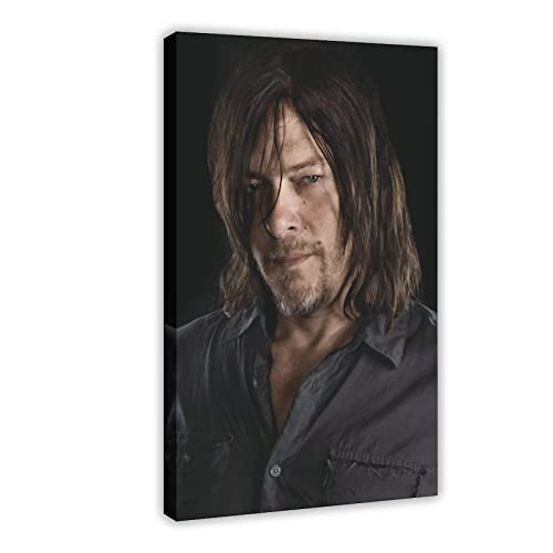 The Walking Dead Daryl Dixon 1 Leinwandposter Schlafzimmer Dekor Sport Landschaft Büro Zimmer Dekor Geschenk Rahmenstil 50 x 75 cm