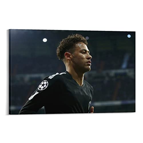 Persimmon Neymar Jr 2023 Fußball Home Decor Poster Wandkunst Hängebild Druck Dekorative Malerei Poster 60 x 90 cm