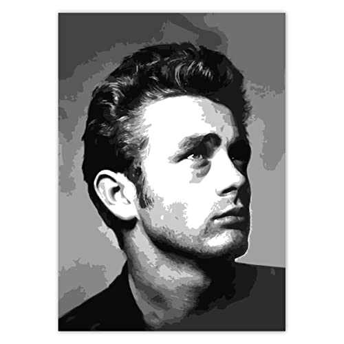 Wandtattoo, 40 x 50 cm, Schauspieler James Dean Nr. H56M_NS1Q