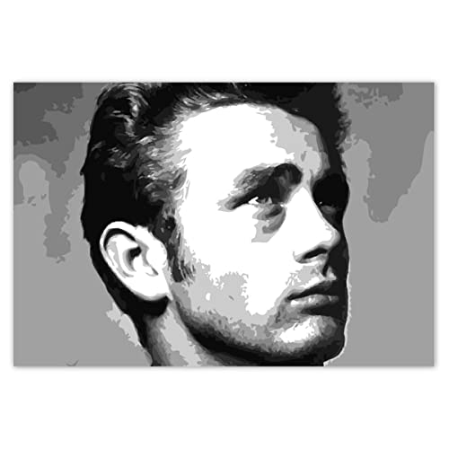 Wandsticker Dekor Foto Aufkleber 185x125cm Schauspieler James Dean Nr. H56M_NS1AU