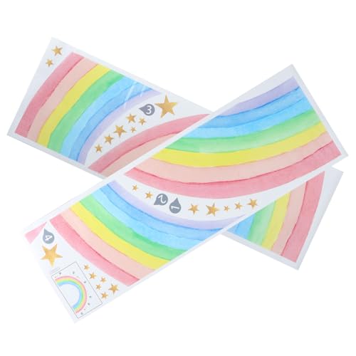 jojofuny 1 Satz Pentagramm Wandtattoo Entfernbare Wandaufkleber Wandtattoos Großer Wandaufkleber Wandtattoo Regenbogen Fürs Kinderzimmer Wandhintergrundaufkleber Wandspiegel Pvc