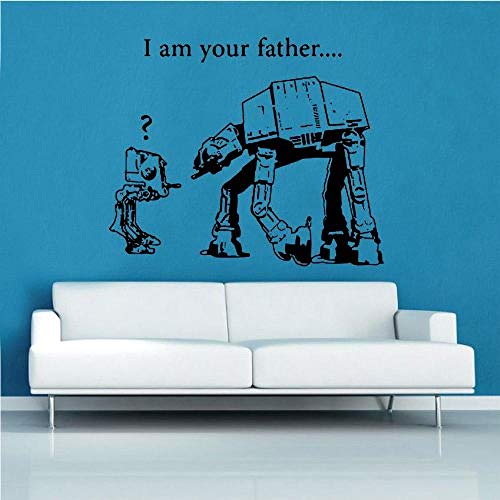 Kinderzimmer Banksy Star Wars wandaufkleber home art wandtattoo wohnzimmer schlafzimmer wanddekoration wandbild abnehmbare vinyl aufkleber 60 * 72 cm