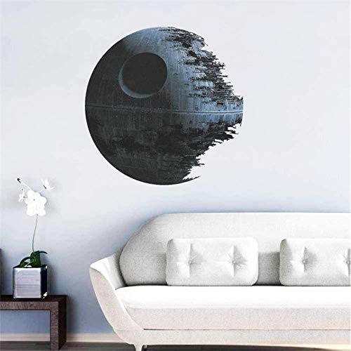 3D Todesstern Star Wars Wandtattoo Abnehmbare 3D Wandtattoo Aufkleber Home Decor Art Clone Boy'S Room Decor