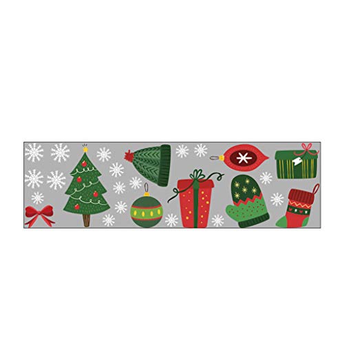 Weinachtsdekorationen Fensterbilder Weihnachten Groß Aufkleber Frohe Weihnachten Für Tür Aufkleber Dekor Weihnachten DIY-Decals Wand Schneeflocke Wohn- Wohnkultur Wandtattoo Junge