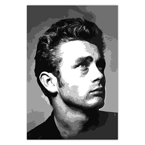 Wandsticker Dekor Foto Aufkleber 105x155cm Schauspieler James Dean Nr. H56M_NS1DO