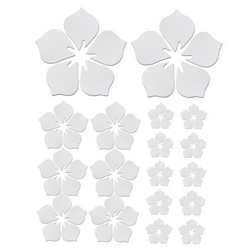 Gadpiparty 1 Satz Spiegelaufkleber Aus Acryl Wellig Behälter Aufkleber Für Küchenfliesen Wandtattoo Kirschblüte Gänseblümchen Künstlich Led Kreis Ästhetisch Nebelfrei Silver