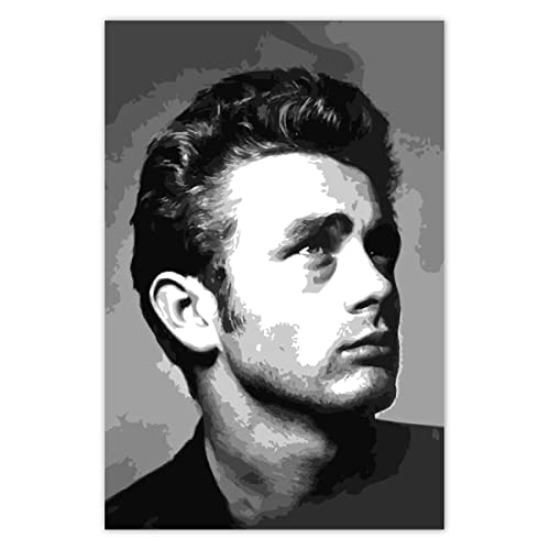 Wandsticker Dekor Foto Aufkleber 62x93cm Schauspieler James Dean Nr. H56M_NS1DJ