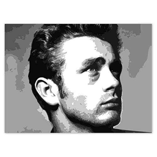 Wandsticker Dekor Foto Aufkleber 135x100cm Schauspieler James Dean Nr. H56M_NS1AS