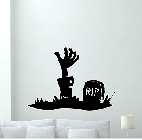 CQAZX Hand Wandtattoo Walking Dead Vinyl Aufkleber Horror Poster   Wohnkultur Kunst Abnehmbare Wasserdichte Wandbild 57 * 41 cm