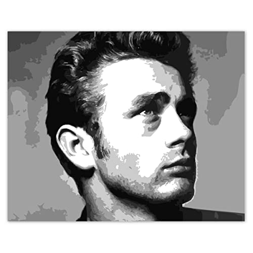 Wandtattoo, Motiv James Dean Nr. H56M_NS1R, 50 x 40 cm