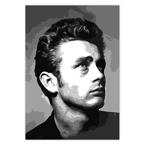 Wandtattoo, Motiv: James Dean Nr. H56M_NS1A1, 59,40 x 84,10 cm