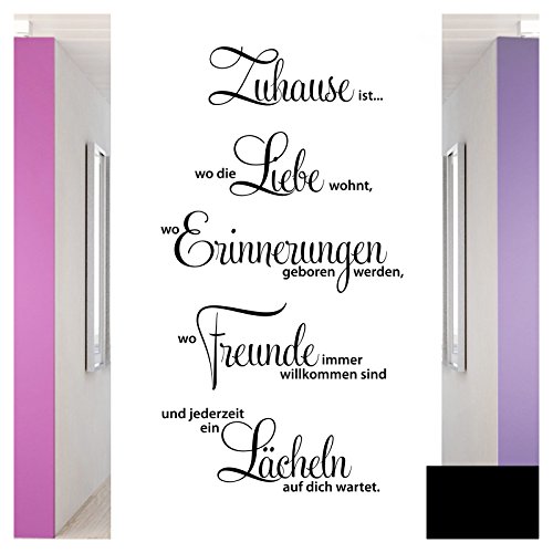 44++ Zuhause ist es am schoensten sprueche , Wandtattoo Zuhause ist Wo die Liebe wohnt