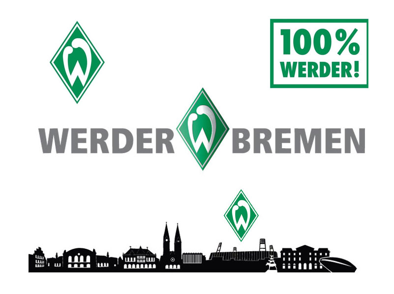 Werder Bremen Wandtattoo & Wandsticker
